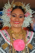PANAMA, woman dressed in traditional La Pollera, PAN38JPL