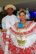 PANAMA, woman dressed in traditional La Pollera, PAN39JPL
