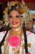 PANAMA, woman dressed in traditional La Pollera, PAN56JPL