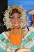 PANAMA, woman dressed in traditional La Pollera, PAN58JPL