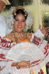 PANAMA, woman dressed in traditional La Pollera, PAN96JPL