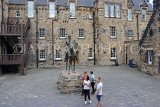 SCOTLAND, Edinburgh, Edinburgh Castle, Earl Haig statue, SCO1124JPL