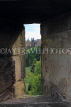 SCOTLAND, Edinburgh, Edinburgh Castle, city view from cannon turret, SCO1167JPL