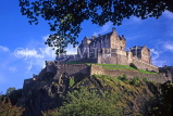 SCOTLAND, Edinburgh, Edinburgh Castle, view from Princes Street, SCO721JPL