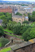 SCOTLAND, Edinburgh, St Cuthbert's Parish Church, view from Edinburgh Castle, SCO1170JPL