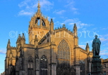 SCOTLAND, Edinburgh, St Giles Cathedral, evening light, SCO907JPL