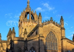 SCOTLAND, Edinburgh, St Giles Cathedral, evening light, SCO911JPL