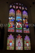 SCOTLAND, Edinburgh, St John's Episcopal Church, stained glass window, SCO934JPL
