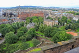 SCOTLAND, Edinburgh, city view from Edinburgh Castle, SCO1120JPL
