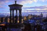 SCOTLAND, Edinburgh, view from Calton Hill, SCO730JPL
