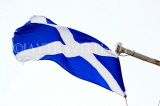 SCOTLAND, Queensferry, Scottish flag, SCO1269JPL