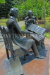 SINGAPORE, Botanic Gardens, Heliconia Walk, Chopin sculpture, SIN1015JPL