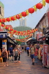SINGAPORE, Chinatown, Pagoda Street, with shops and stalls, SIN829JPL