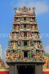 SINGAPORE, Chinatown, Sri Mariamman Temple, entrance tower (Gopuram), SIN742JPL