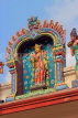 SINGAPORE, Chinatown, Sri Mariamman Temple, statues of deities, SIN753JPL