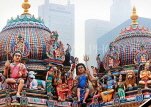 SINGAPORE, Chinatown, Sri Mariamman Temple, statues of deities, SIN768JPL