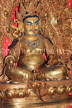 SINGAPORE, Chinatown, The Buddha Tooth Relic Temple, statue of a deity, SIN588JPL