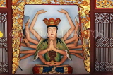 SINGAPORE, Chinatown, Thian Hock Keng Temple, Bodhisattva Avalokitesvara deity, SIN979JPL