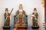 SINGAPORE, Chinatown, Thian Hock Keng Temple, Confucius statue, SIN974JPL