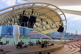 SINGAPORE, Esplanade, outdoor theatre along Marina Bay promenade, SIN1399JPL