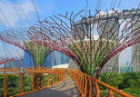 SINGAPORE, Gardens by the Bay, Supertree Grove,  Skyway, SIN452JPL