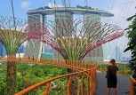 SINGAPORE, Gardens by the Bay, Supertree Grove,  Skyway, SIN453JPL