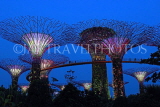 SINGAPORE, Gardens by the Bay, Supertree Grove, illuminations, SIN477JPL