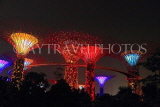 SINGAPORE, Gardens by the Bay, Supertree Grove, illuminations, SIN478JPL