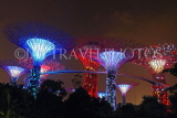 SINGAPORE, Gardens by the Bay, Supertree Grove, illuminations, SIN483JPL