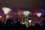 SINGAPORE, Gardens by the Bay, Supertree Grove, illuminations, SIN494JPL