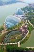 SINGAPORE, Gardens by the Bay, view from Marina Bay Sands SkyPark, SIN1268JPL