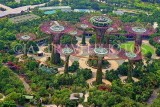 SINGAPORE, Gardens by the Bay, view from Marina Bay Sands SkyPark, SIN1269JPL