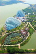SINGAPORE, Gardens by the Bay, view from Marina Bay Sands SkyPark, SIN1272JPL