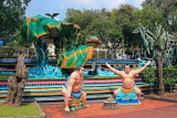 SINGAPORE, Haw Par Villa, Sumo wrestlers, SIN554JPL
