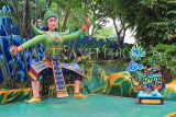 SINGAPORE, Haw Par Villa, Thai dancer, SIN506JPL