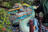 SINGAPORE, Haw Par Villa, dragon sculpture, SIN550JPL