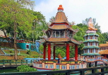 SINGAPORE, Haw Par Villa, pagodas, SIN541JPL