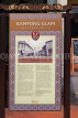 SINGAPORE, Kampong Glam, Arab Quarter, information sign, SIN1474JPL