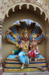 SINGAPORE, Little India, Waterloo Street, Sri Krishnan Temple, statues of deities, SIN1356JPL