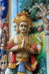 SINGAPORE, Little India, Waterloo Street, Sri Krishnan Temple, statues of deities, SIN1360JPL