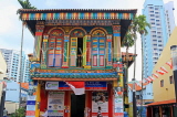 SINGAPORE, Little India, colourful buldings, house of Tan Teng Niah, SIN938JPL