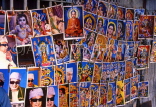 SINGAPORE, Little India, shops, religious posters for sale, SIN120JPL
