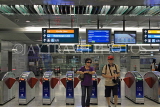 SINGAPORE, MRT station, ticket barriers, SIN1321JPL