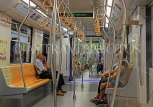 SINGAPORE, MRT train interior, SIN1511JPL