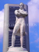 SINGAPORE, North Boat Quay, Sir Stamford Raffles statue, SIN274JPL