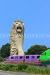 SINGAPORE, Sentosa Island, Merlion, and Sentosa Express (light railway), SIN722JPL