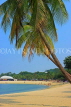 SINGAPORE, Sentosa Island, Palawan Beach, and coconut trees, SIN704JPL
