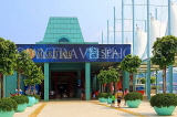 SINGAPORE, Sentosa Island, SEA Aquarium entrance, SIN726JPL