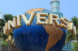 SINGAPORE, Sentosa Island, Universal Studios globe, SIN727JPL