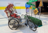 SINGAPORE, Suntec Convention & Exhibition Centre, rickshaw bike on display, SIN1537JPL